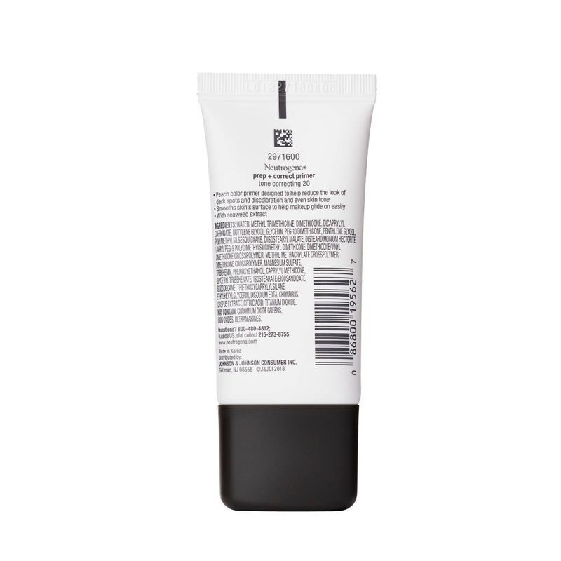 Neutrogena Prep + Correct Primer for Even Tone - 1.0oz
