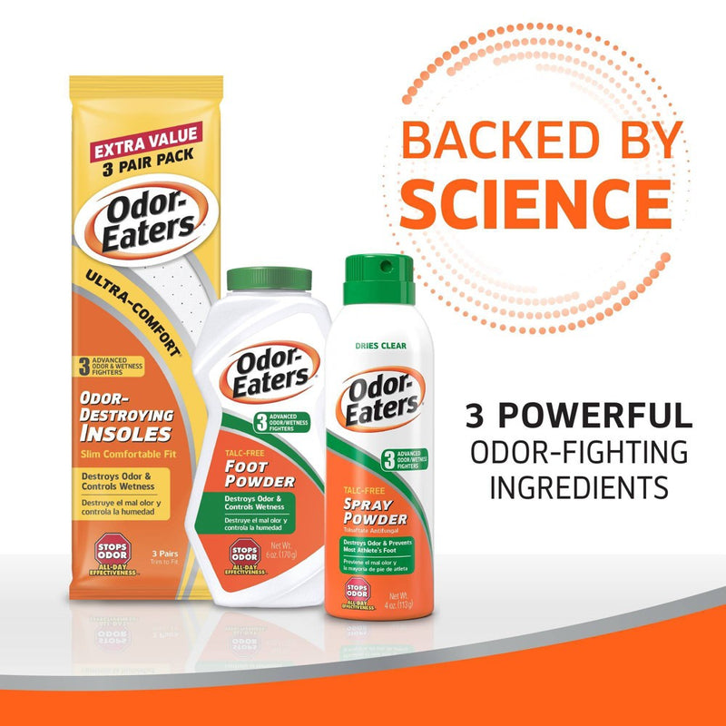 Odor-Eaters Comfort Insole 3ct