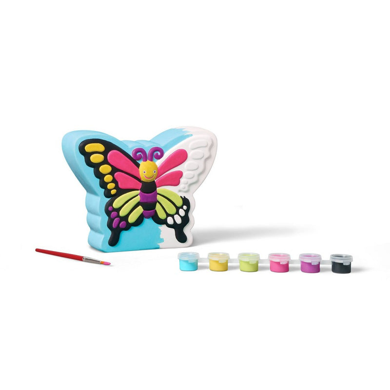 Paint-Your-Own Ceramic Butterfly Craft Kit - Mondo Llama
