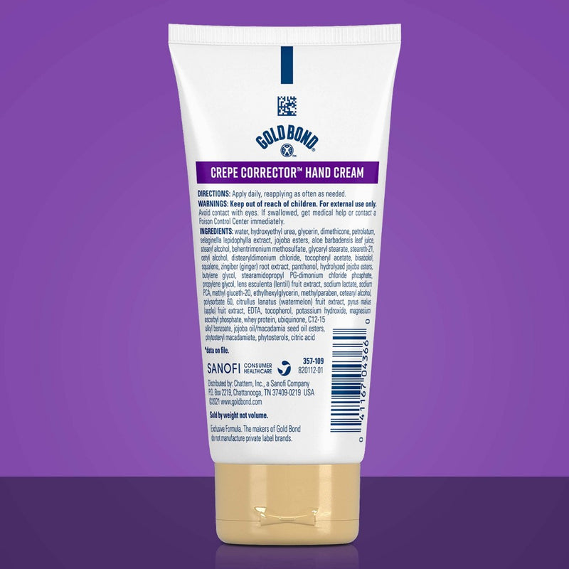Gold Bond Age Renew Crepe Corrector Hand Cream Apple & Watermelon - 3oz