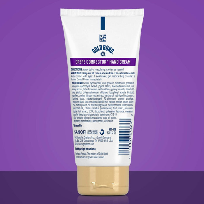 Gold Bond Age Renew Crepe Corrector Hand Cream Apple & Watermelon - 3oz