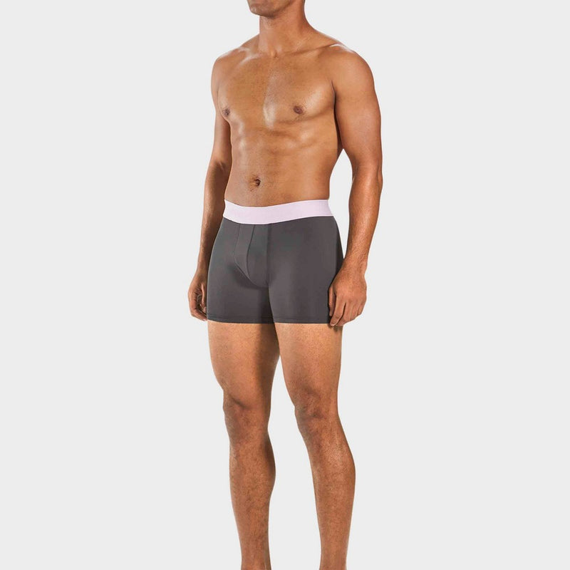 Pair of Thieves Men's Hustle Tie-Dye Boxer Briefs 2pk Pink/Gray S