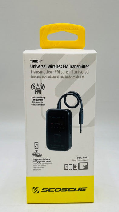 Scosche TuneIn Universal FM Transmitter FMT4-XS