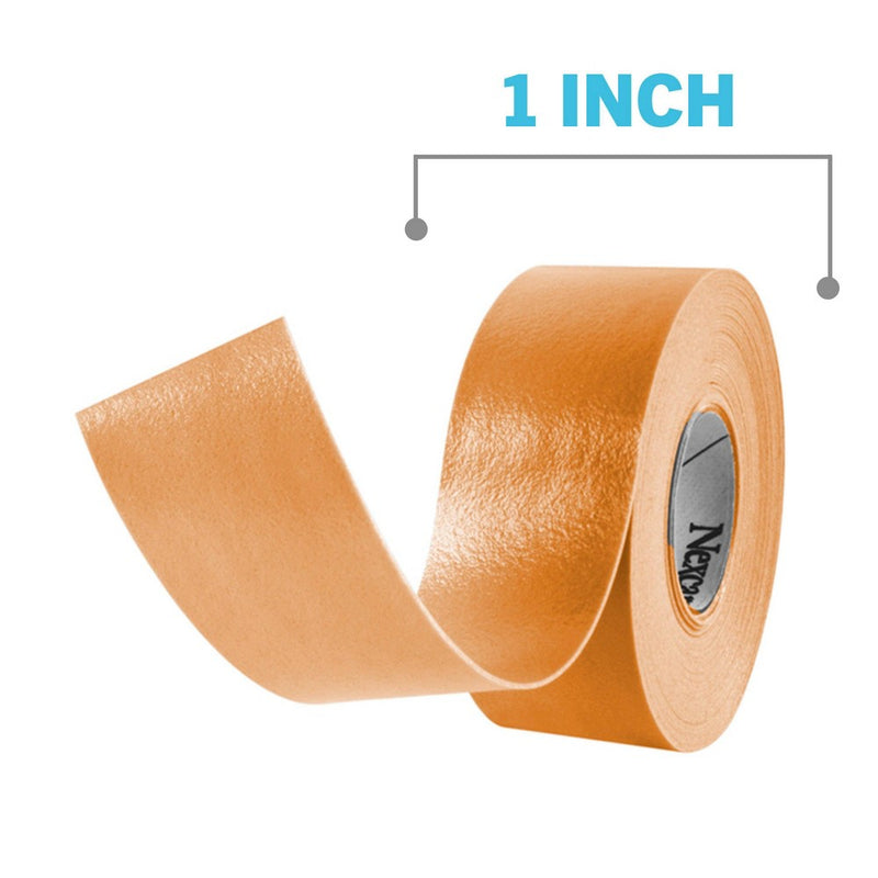 Nexcare Absolute Waterproof First Aid Tape, Tan, 1 in x 5 yds