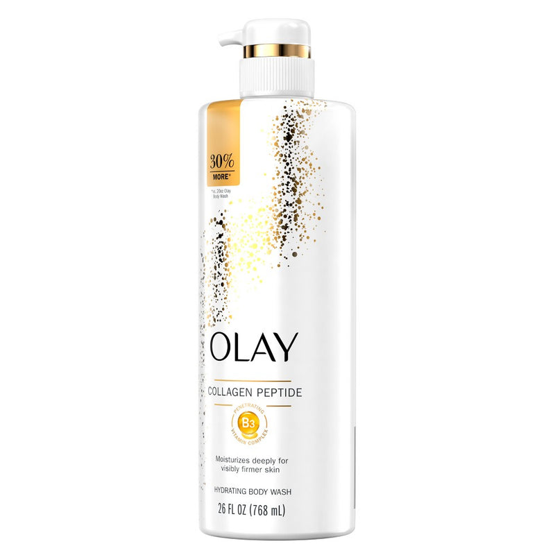 Olay Cleansing & Firming Body Wash with Vitamin B3 and Collagen - Scented - 26 fl oz