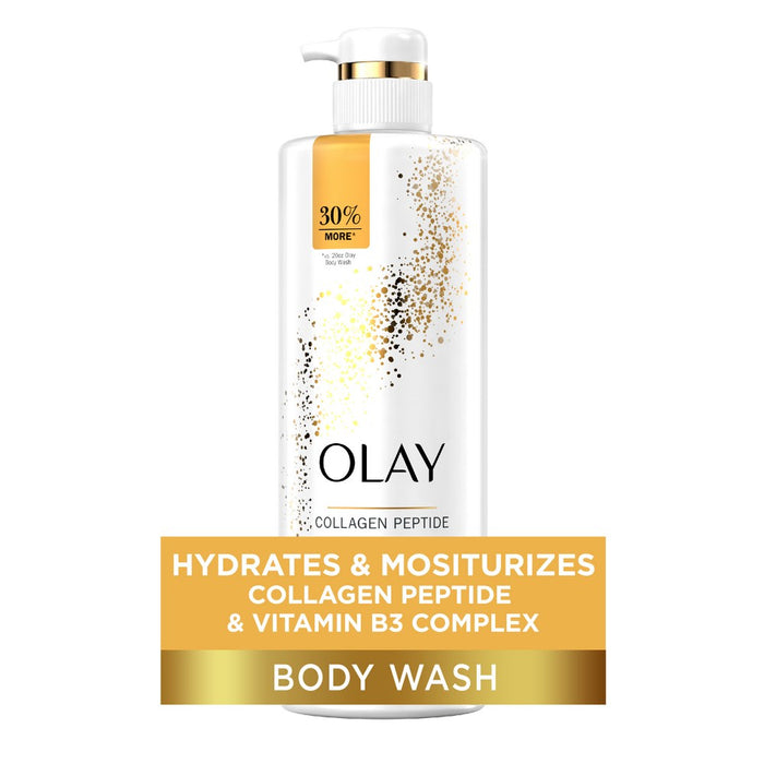 Olay Cleansing & Firming Body Wash with Vitamin B3 and Collagen - Scented - 26 fl oz