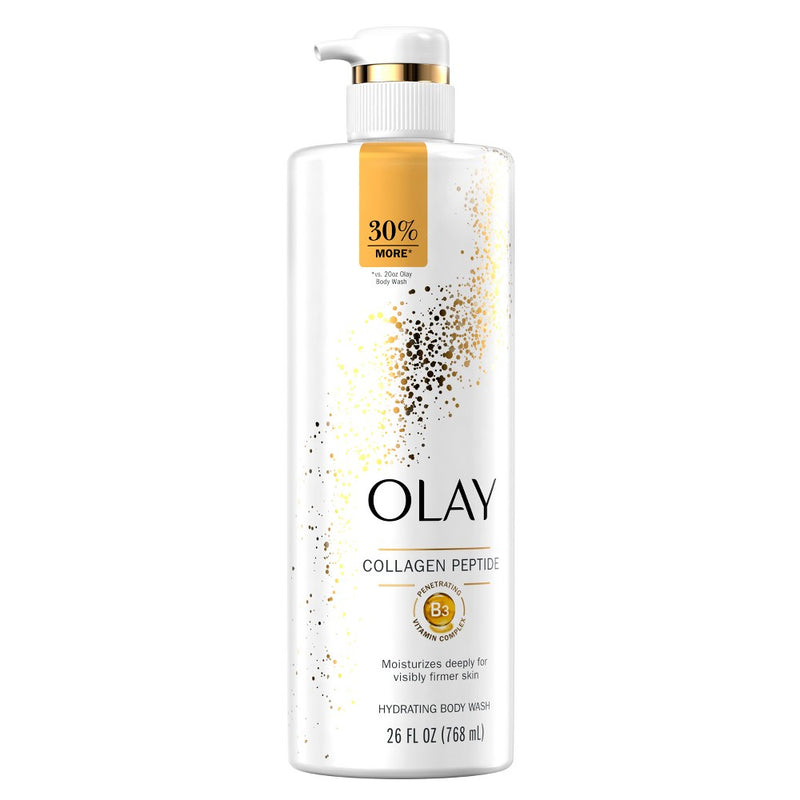 Olay Cleansing & Firming Body Wash with Vitamin B3 and Collagen - Scented - 26 fl oz