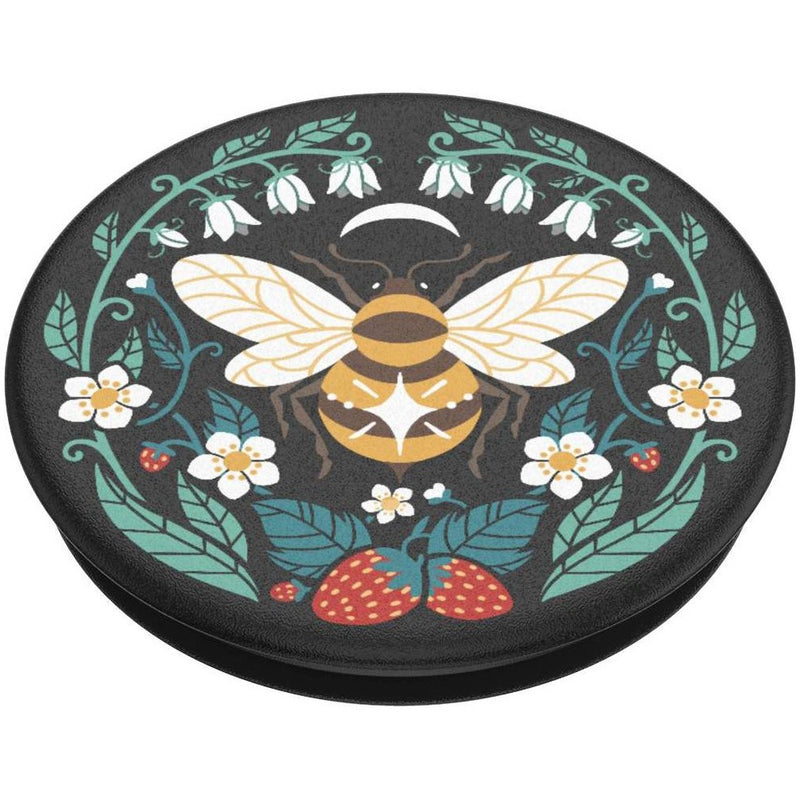 PopSockets PopGrip Cell Phone Moon & Sky Grip & Stand - Bee Boho