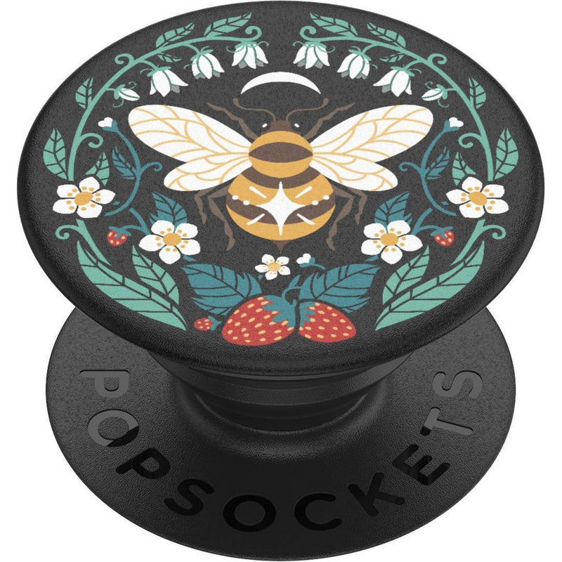PopSockets PopGrip Cell Phone Moon & Sky Grip & Stand - Bee Boho