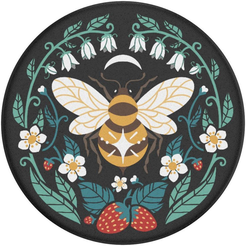 PopSockets PopGrip Cell Phone Moon & Sky Grip & Stand - Bee Boho