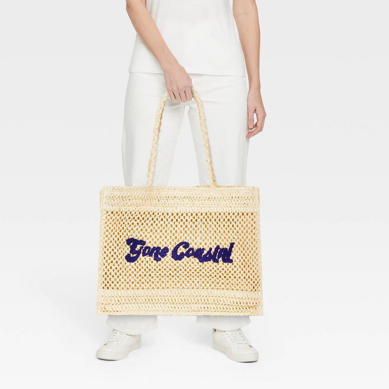 Seasonal Tote Handbag - A New Day Natural