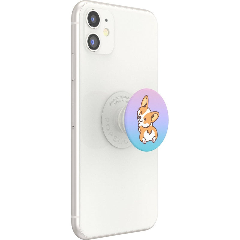PopSockets PopGrip Animal Friend Cell Phone Grip & Stand - Cheeky Corgi