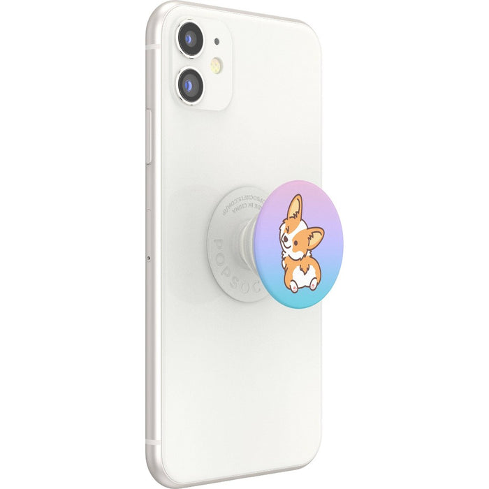 PopSockets PopGrip Animal Friend Cell Phone Grip & Stand - Cheeky Corgi