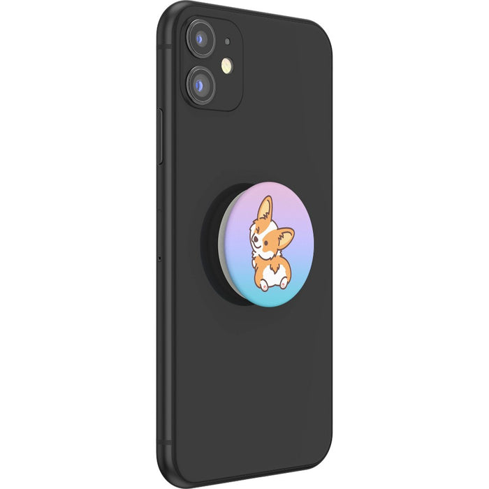 PopSockets PopGrip Animal Friend Cell Phone Grip & Stand - Cheeky Corgi