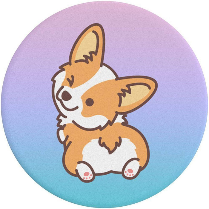 PopSockets PopGrip Animal Friend Cell Phone Grip & Stand - Cheeky Corgi