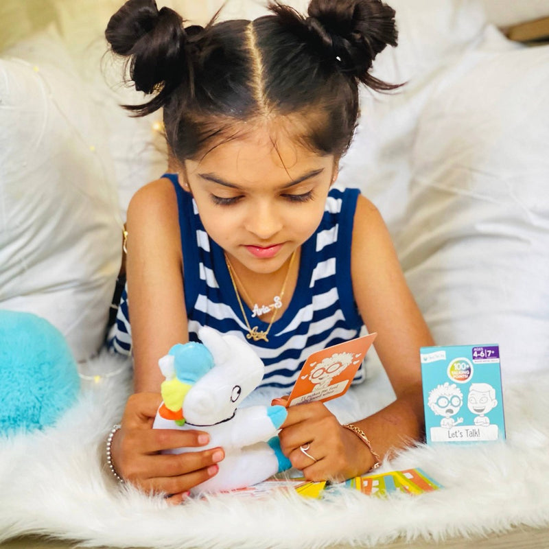 Open The Joy Unicorn & Discussion Cards Combo Pack