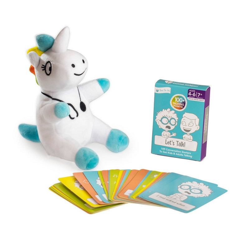 Open The Joy Unicorn & Discussion Cards Combo Pack