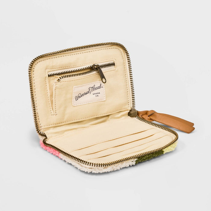 Abstract Small Zip Wallet - Universal Thread