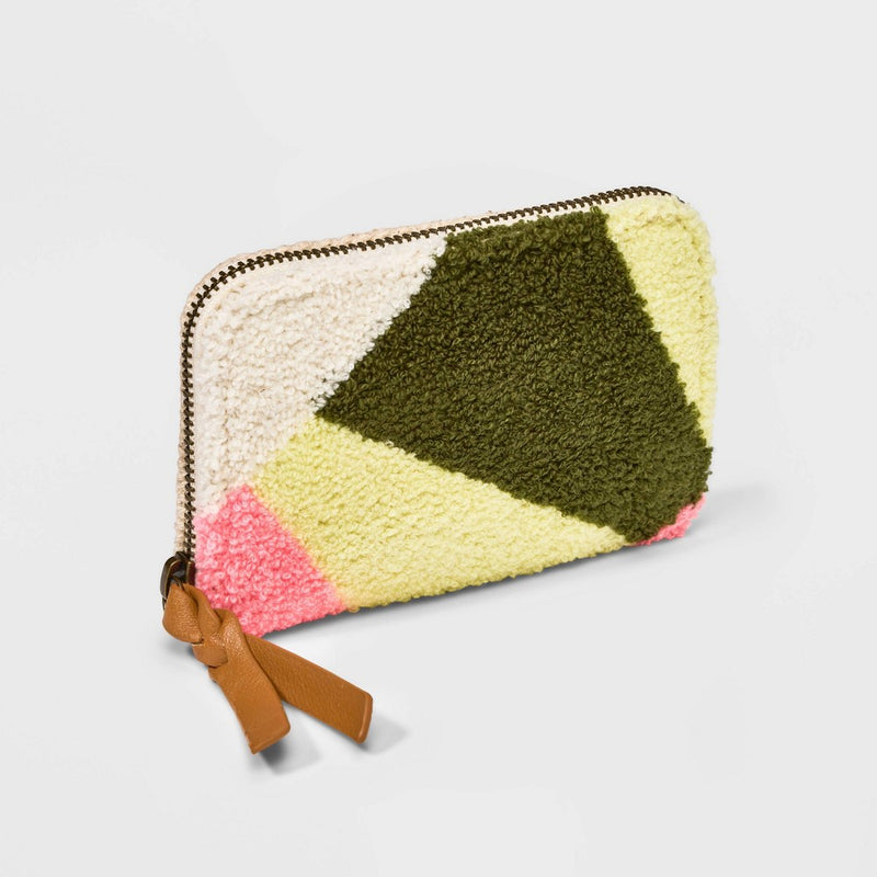 Abstract Small Zip Wallet - Universal Thread
