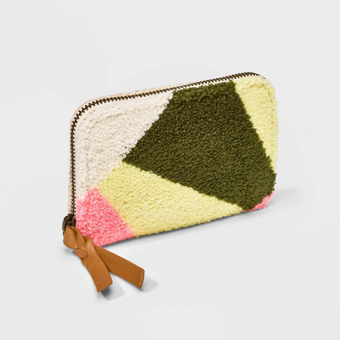 Abstract Small Zip Wallet - Universal Thread