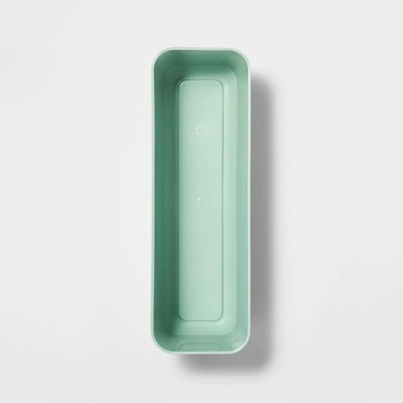 3pk Long Storage Trays Daydream Green - Brightroom