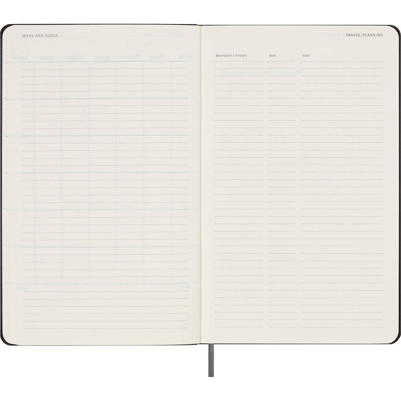 Moleskine Undated Weekly 12 Month Large Hardcover Planner