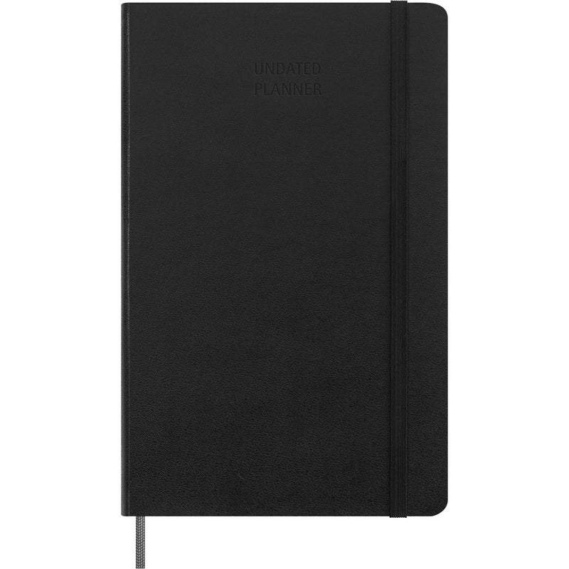 Moleskine Undated Weekly 12 Month Large Hardcover Planner