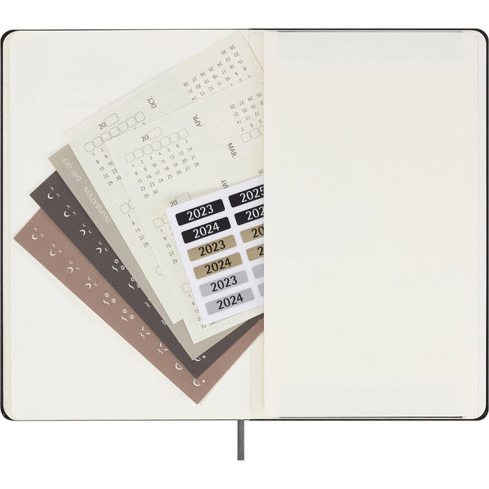 Moleskine Undated Weekly 12 Month Large Hardcover Planner
