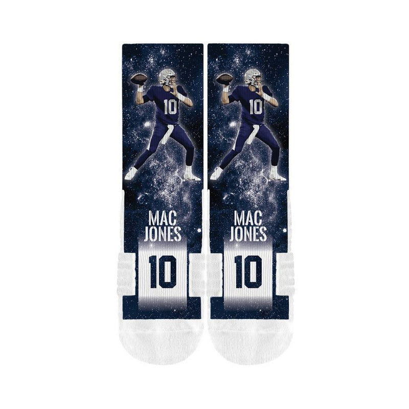 NFL New England Patriots Mac Jones Premium Full Sub Socks
