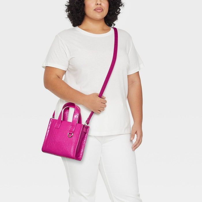 Value Tote Crossbody Bag - Wild Fable Purple