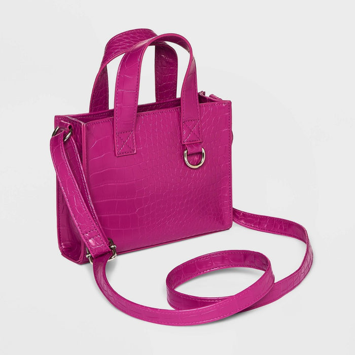 Value Tote Crossbody Bag - Wild Fable Purple