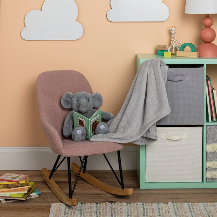 Plush Blanket with Soft Toy - Cloud Island Gray Elephant