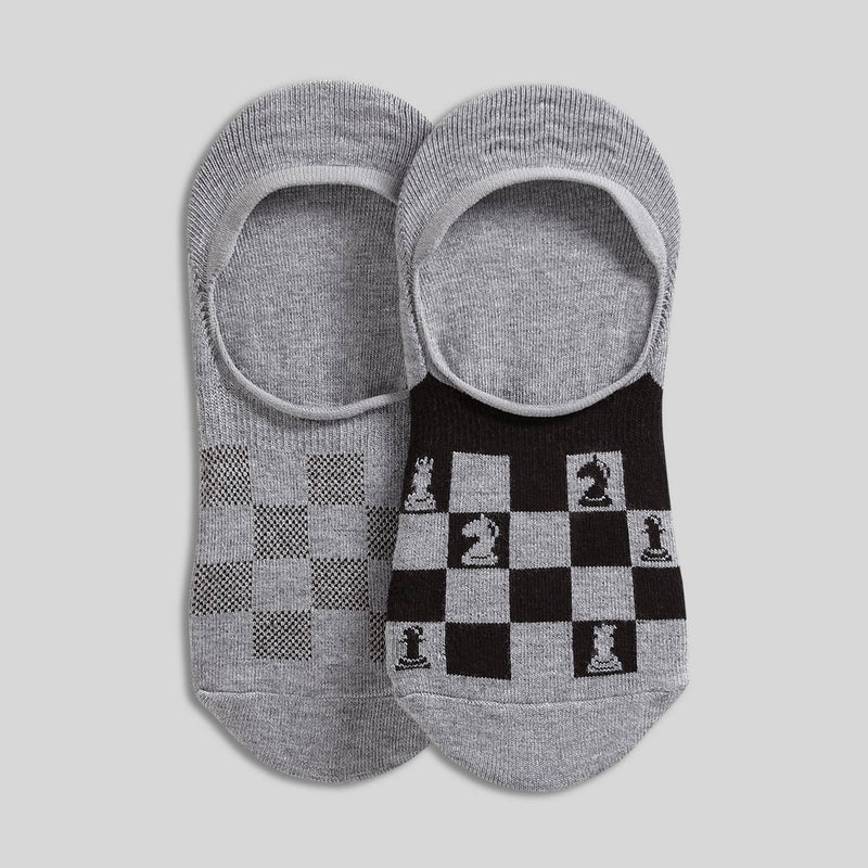 Jockey Generation Men's Fathers Day Chess 2pk Socks - Gray 7-12