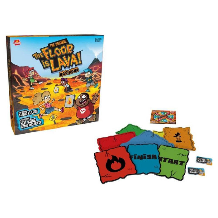 Goliath The Floor is Lava Hot Zone Board Game