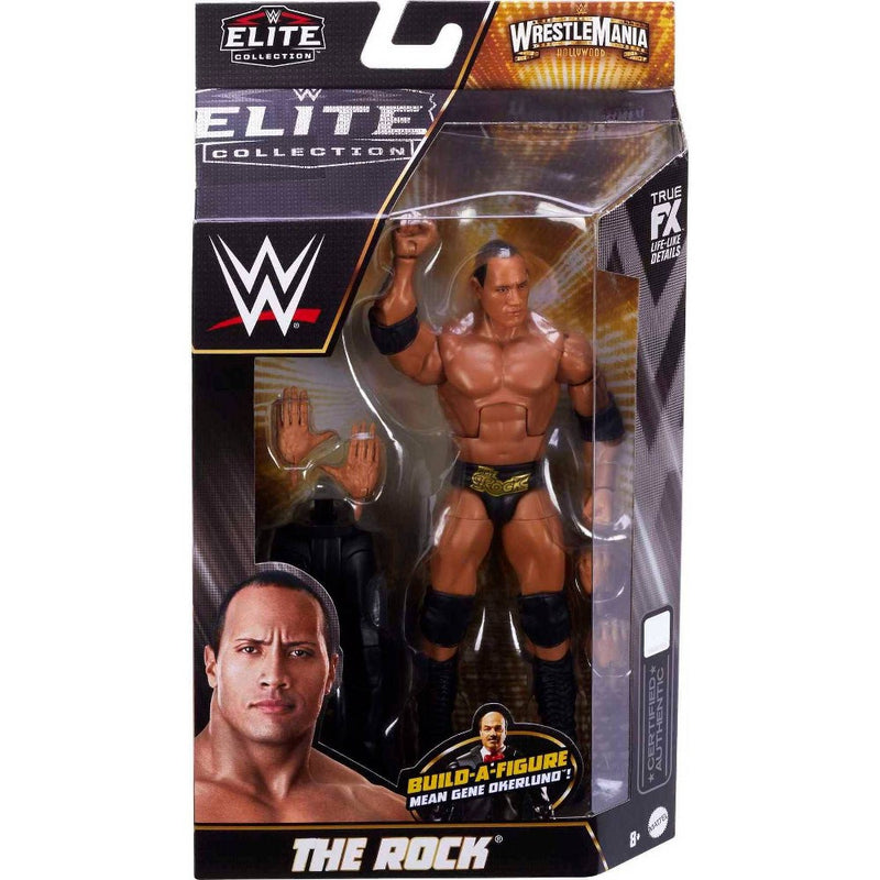 WWE Elite Collection The Rock WrestleMania Action Figure
