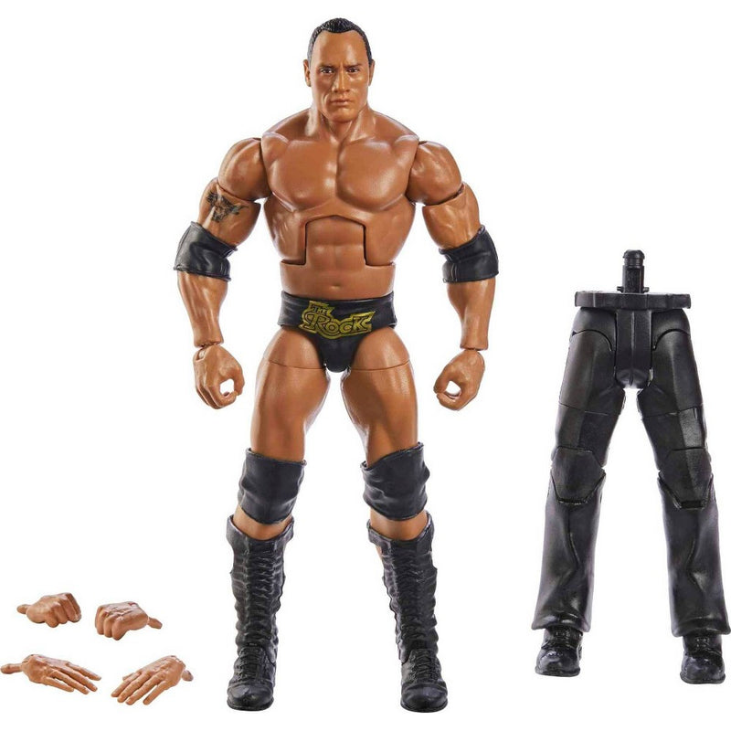 WWE Elite Collection The Rock WrestleMania Action Figure