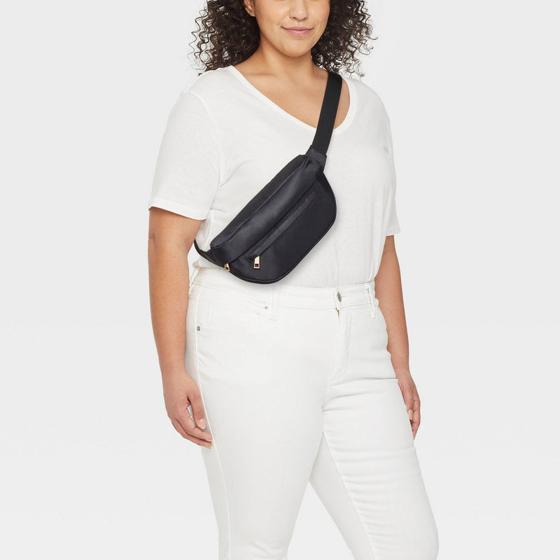 Athleisure Fanny Pack - A New Day Black