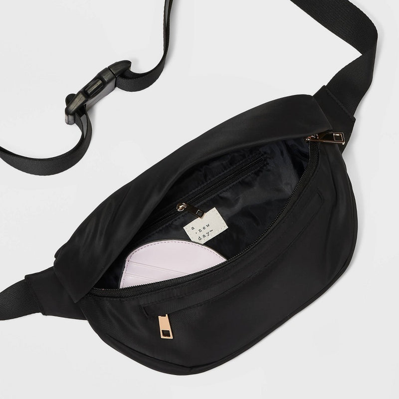 Athleisure Fanny Pack - A New Day Black