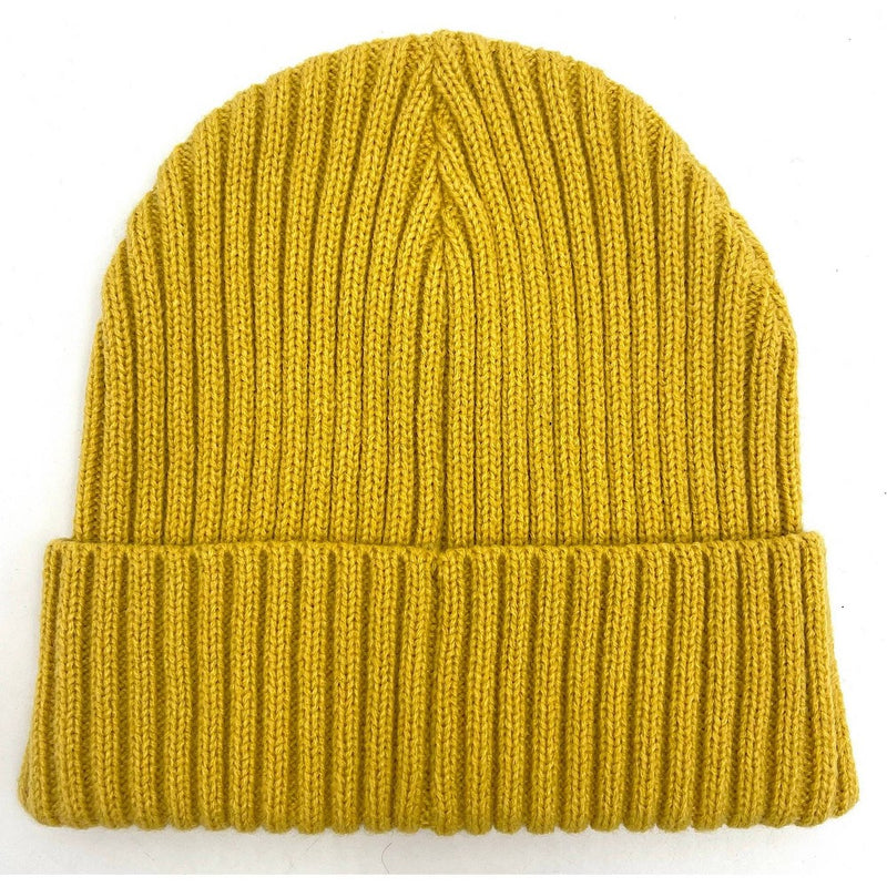 Men's Acrylic Beanie - Yellow