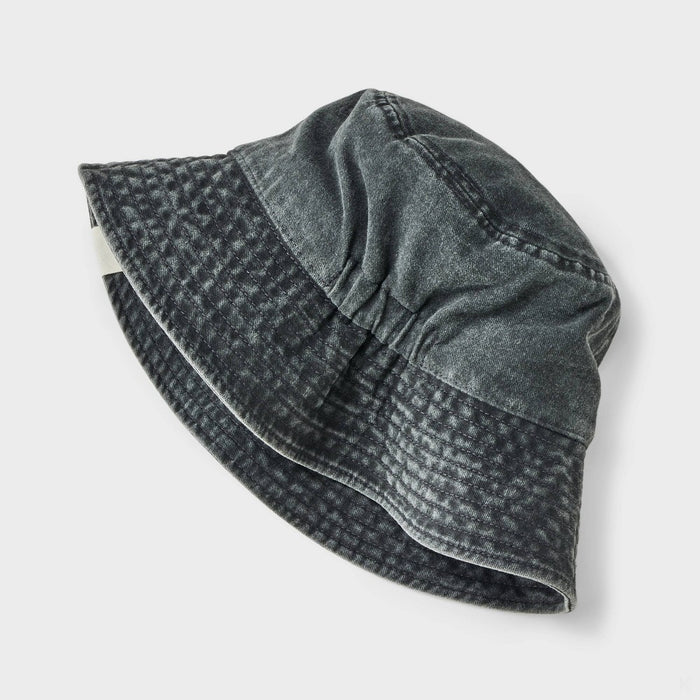 Kids' Washed Bucket Hat - Cat & Jack Black