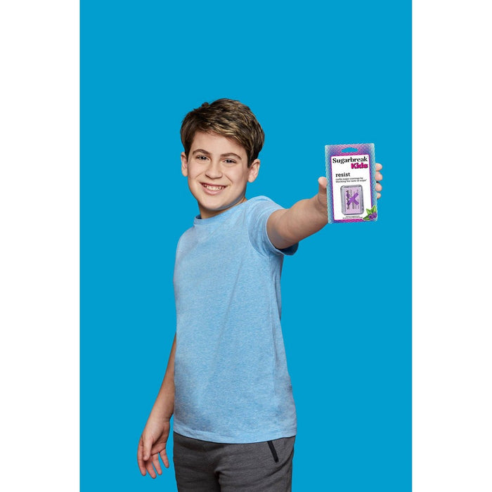 Sugarbreak Resist Kids Vegan Strip to Curb Sugar Cravings - Berry Mint - 20ct