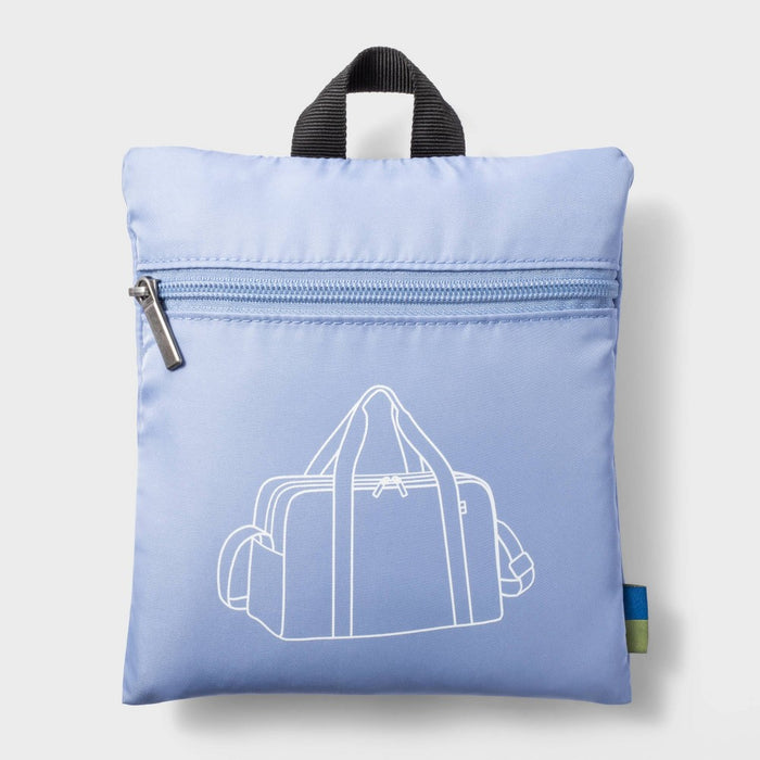 30L Packable Duffel Bag Blue - Open Story