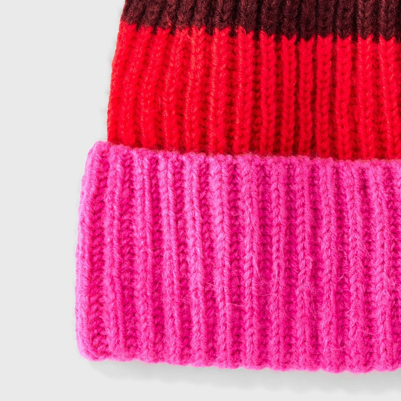 Kids' Winter Knitted Cuffed Beanie - Cat & Jack Pink