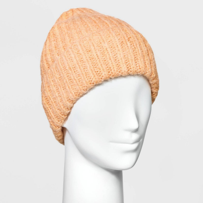 Ribbed Beanie - A New Day Orange