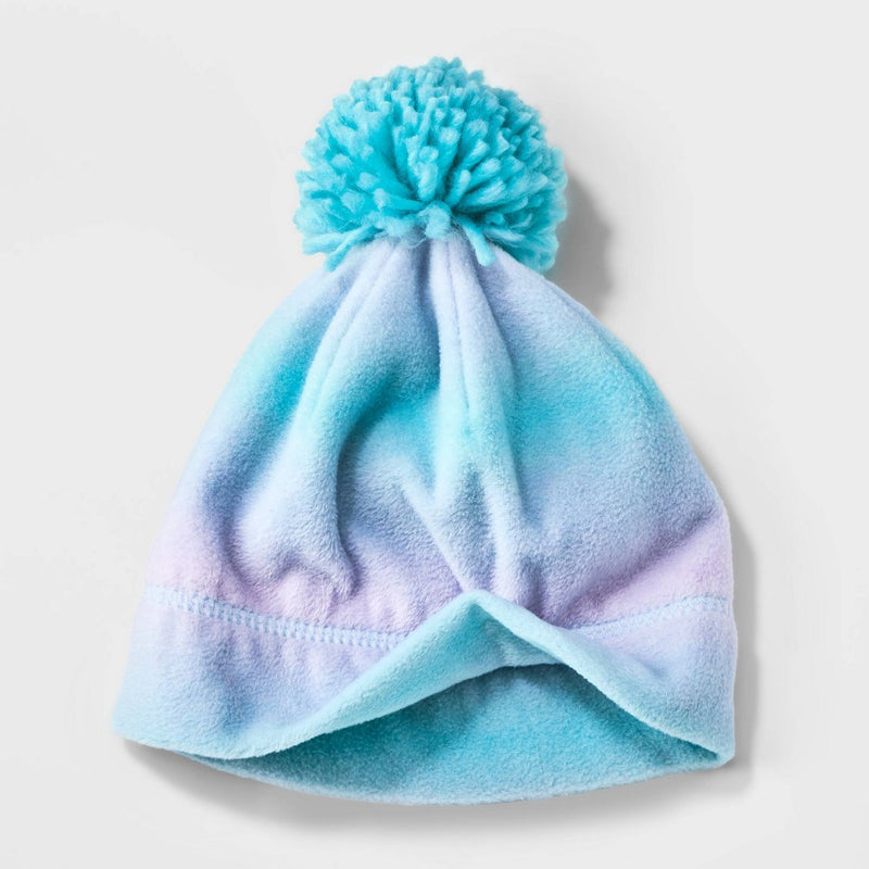 Toddler Girls' Fleece Beanie - Cat & Jack Green 2T-5T