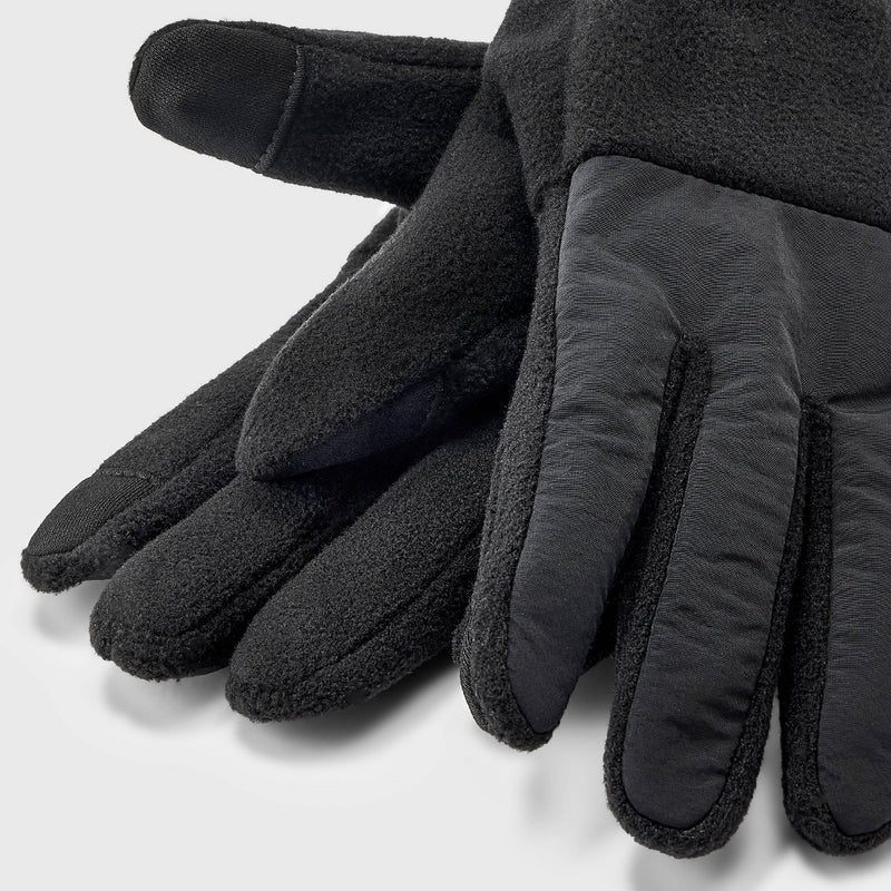 Men's Mixed Fleece Gloves - All in Motion Black S/M