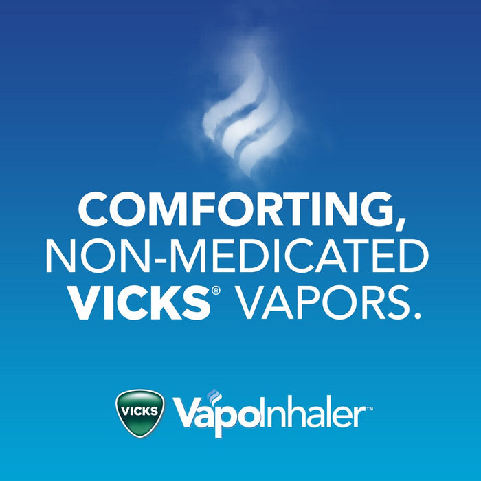 Vicks VapoInhaler Non-Medicated Portable Nasal Inhaler - 2ct