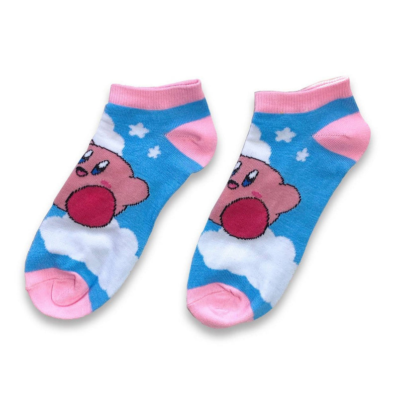 Nintendo Kirby Character Ankle Socks - 3 Pack
