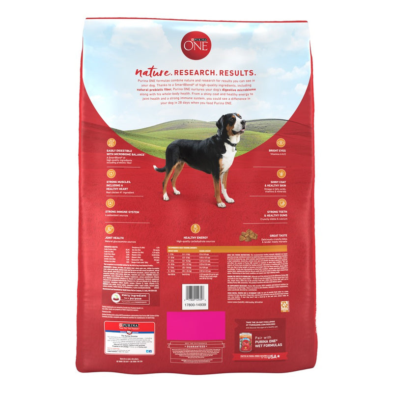 Purina ONE SmartBlend Natural Dry Dog Food with Chicken & Rice - 31.1lbs (LOCAL PICKUP ONLY)