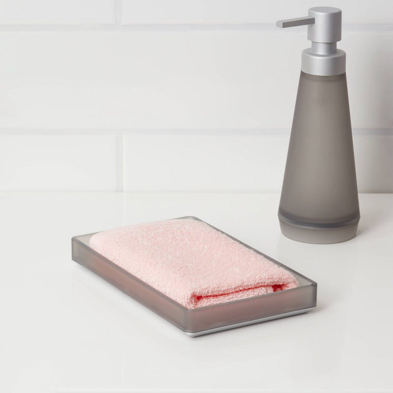 Bathroom Tray Gray - Room Essentials